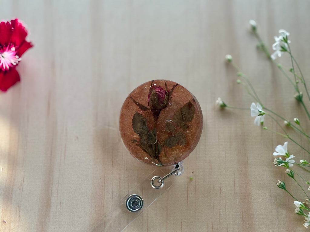 Heirloom Rose Badge Reel