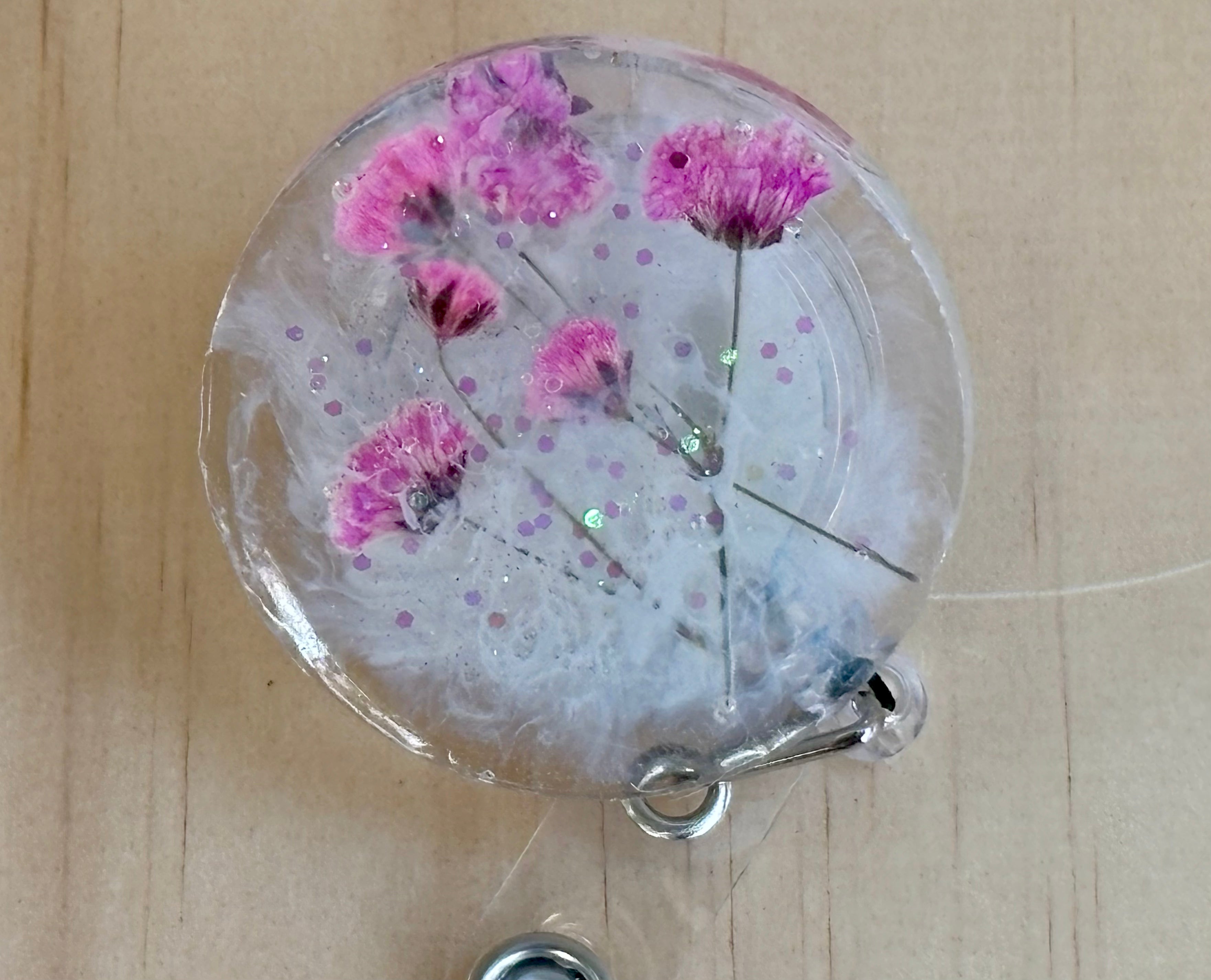 Blushing Meadow Badge Reel