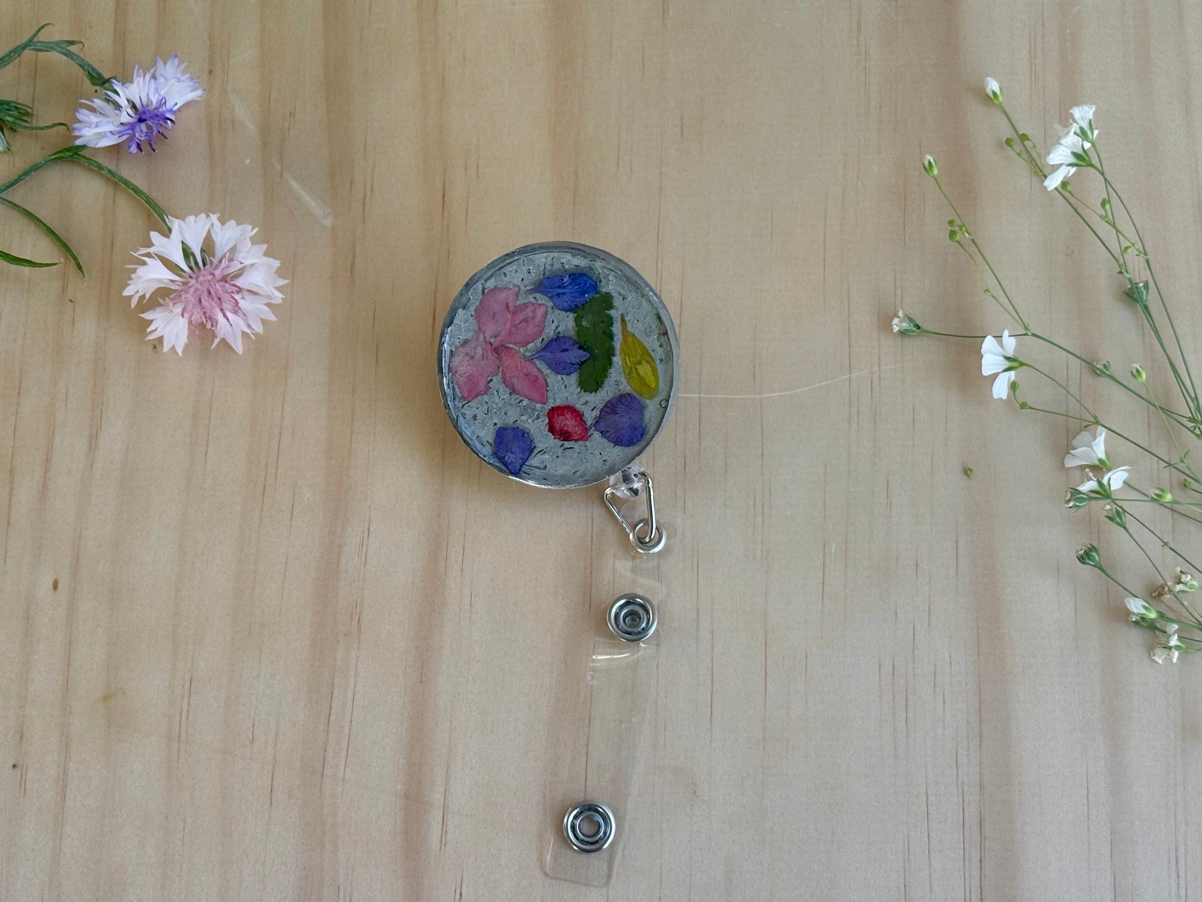 Petal Confetti Badge Reel