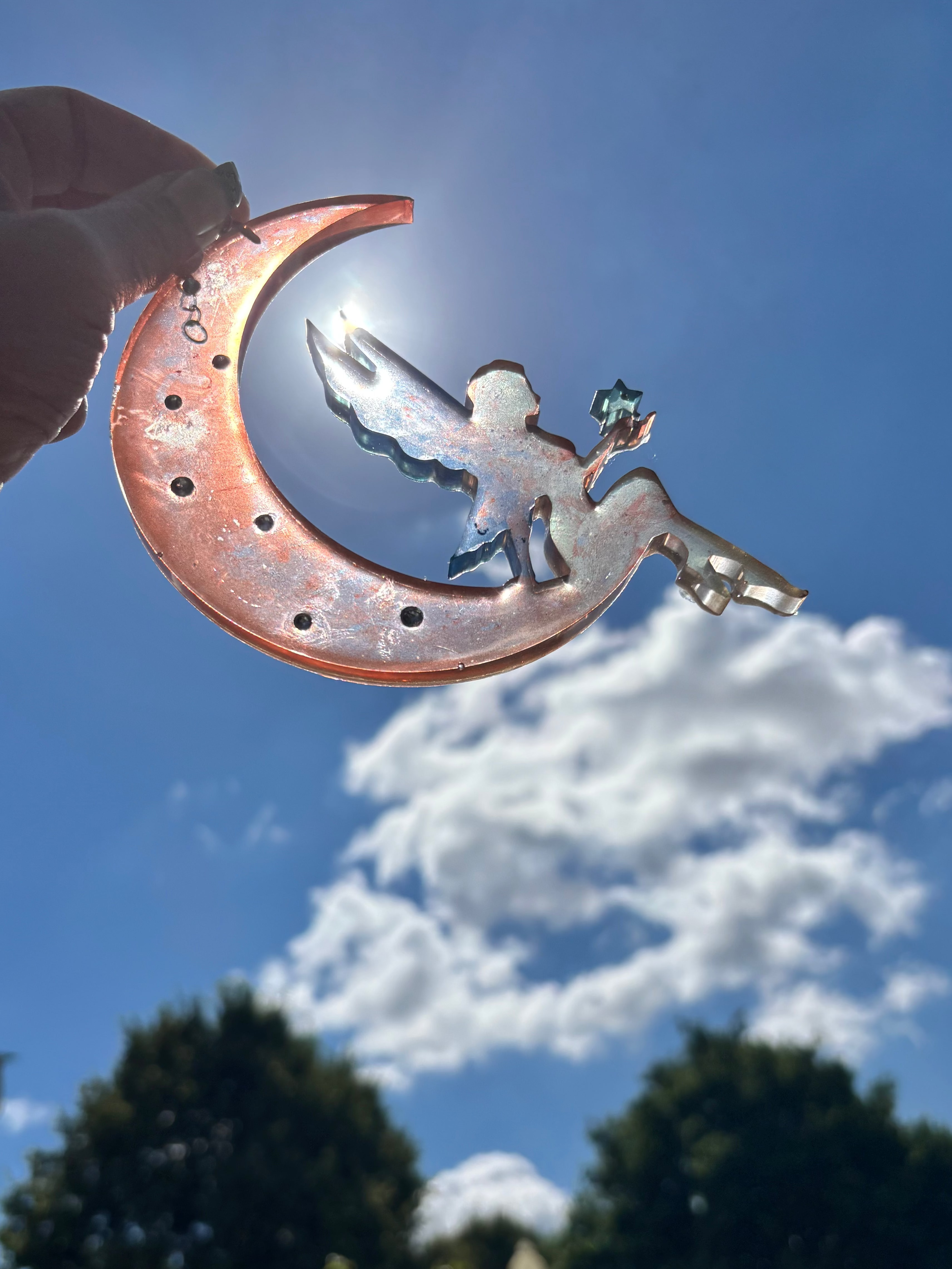 Moonlit Fairy Suncatcher