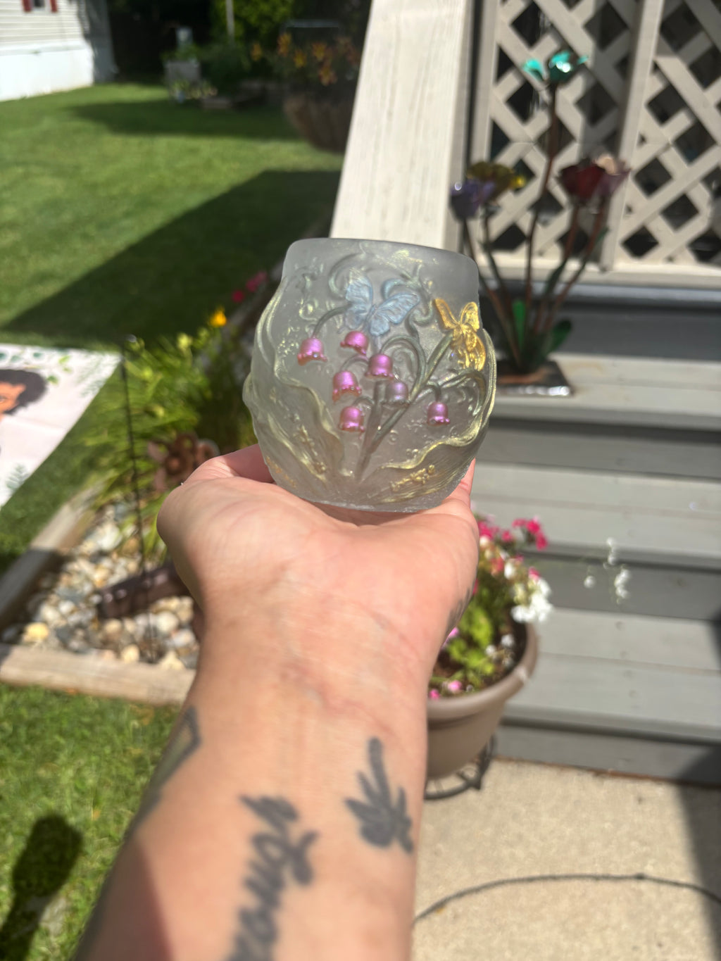 Lily of the Valley Bud Vase