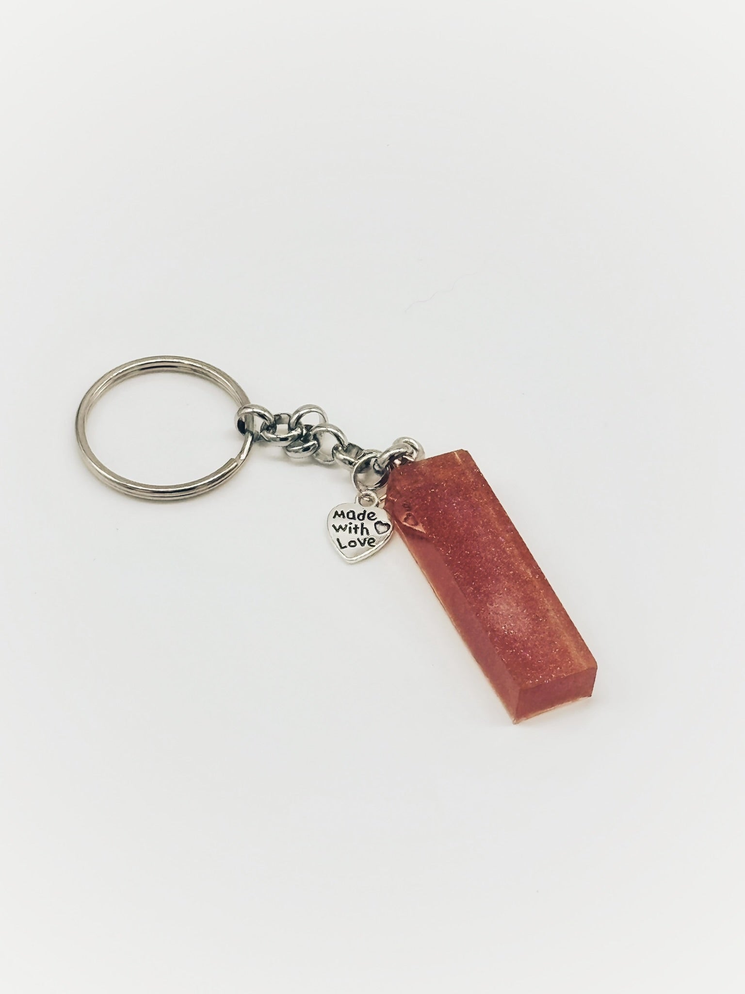 Shimmer "I" Keychain