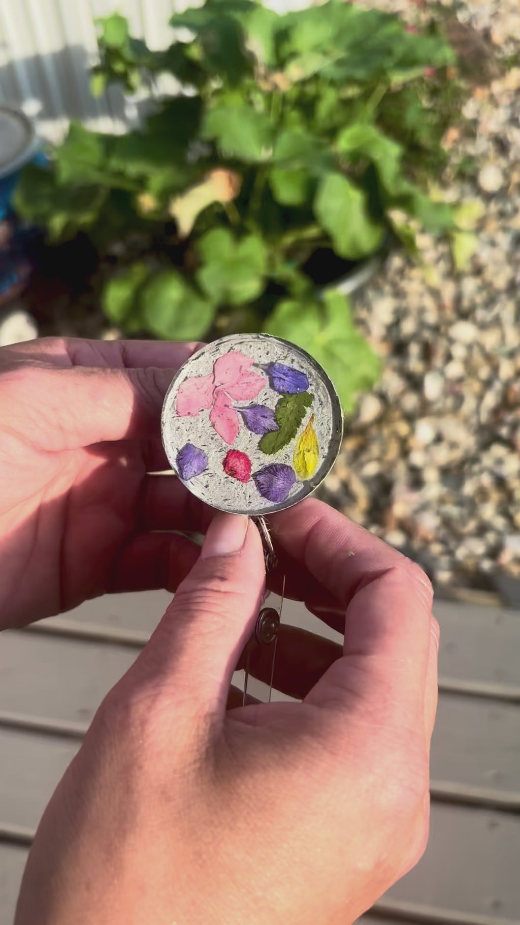 Petal Confetti Badge Reel