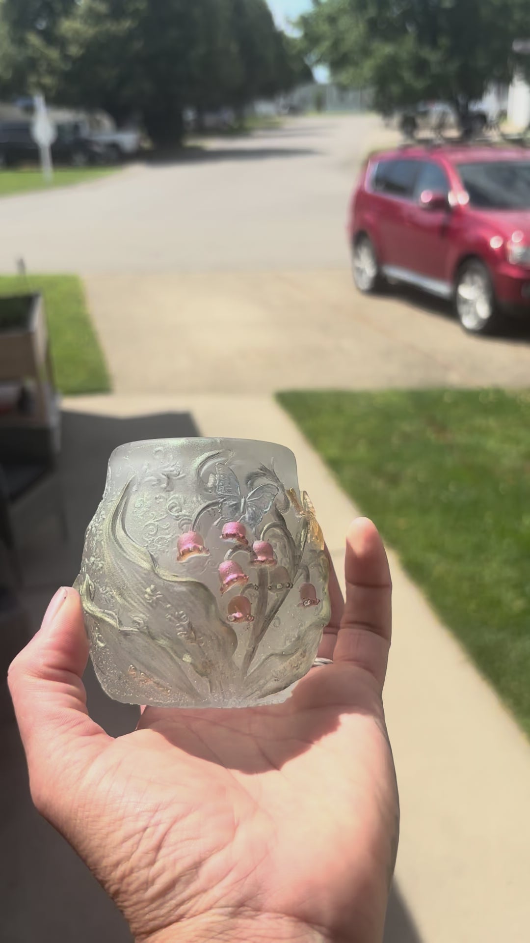 Lily of the Valley Bud Vase